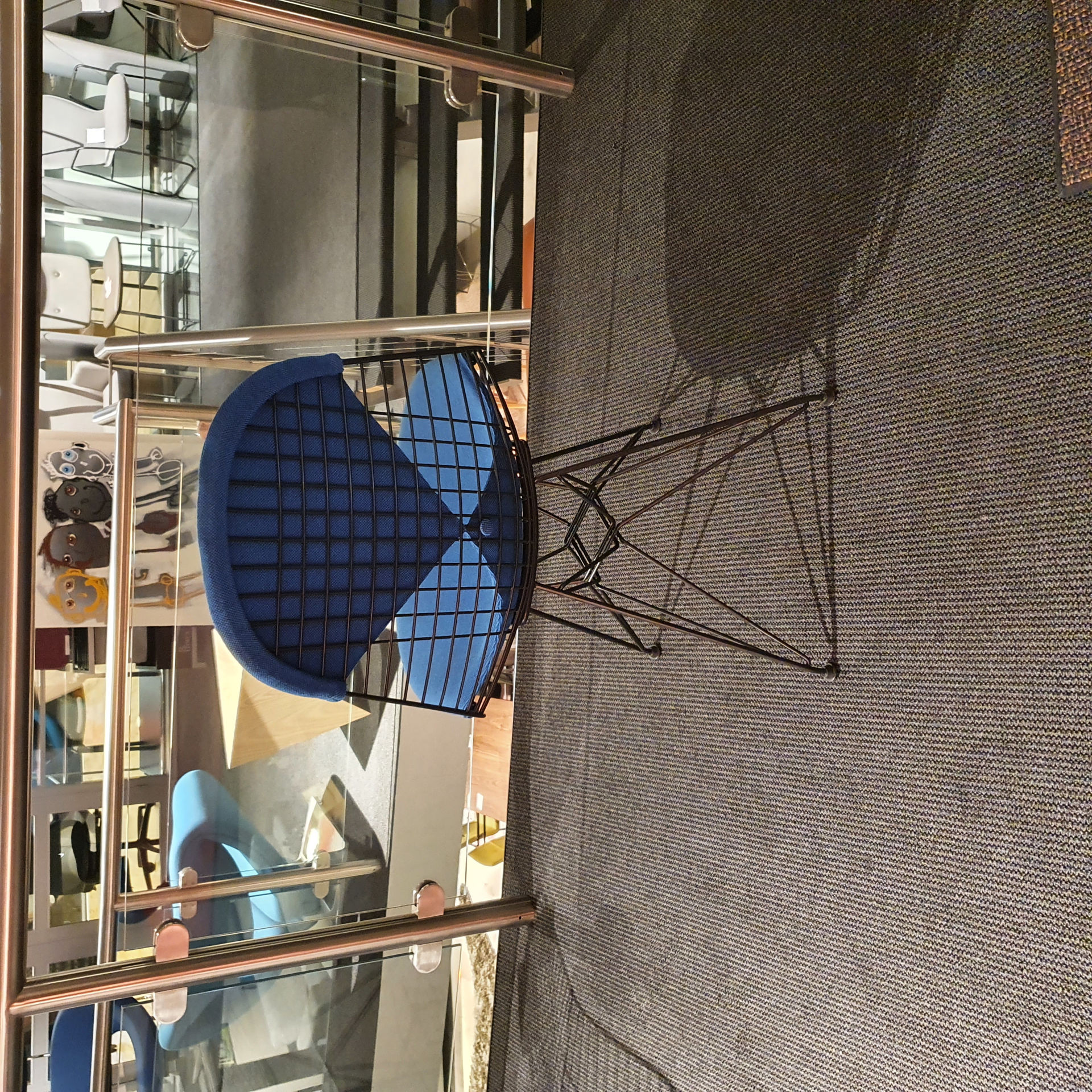 Vitra Wire Chair DKR-2 eetkamerstoel