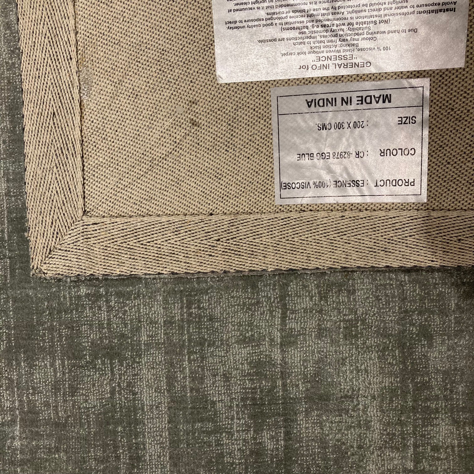 Brinker Carpets Essence vloerkleed - 200x300 - Achter aanzicht