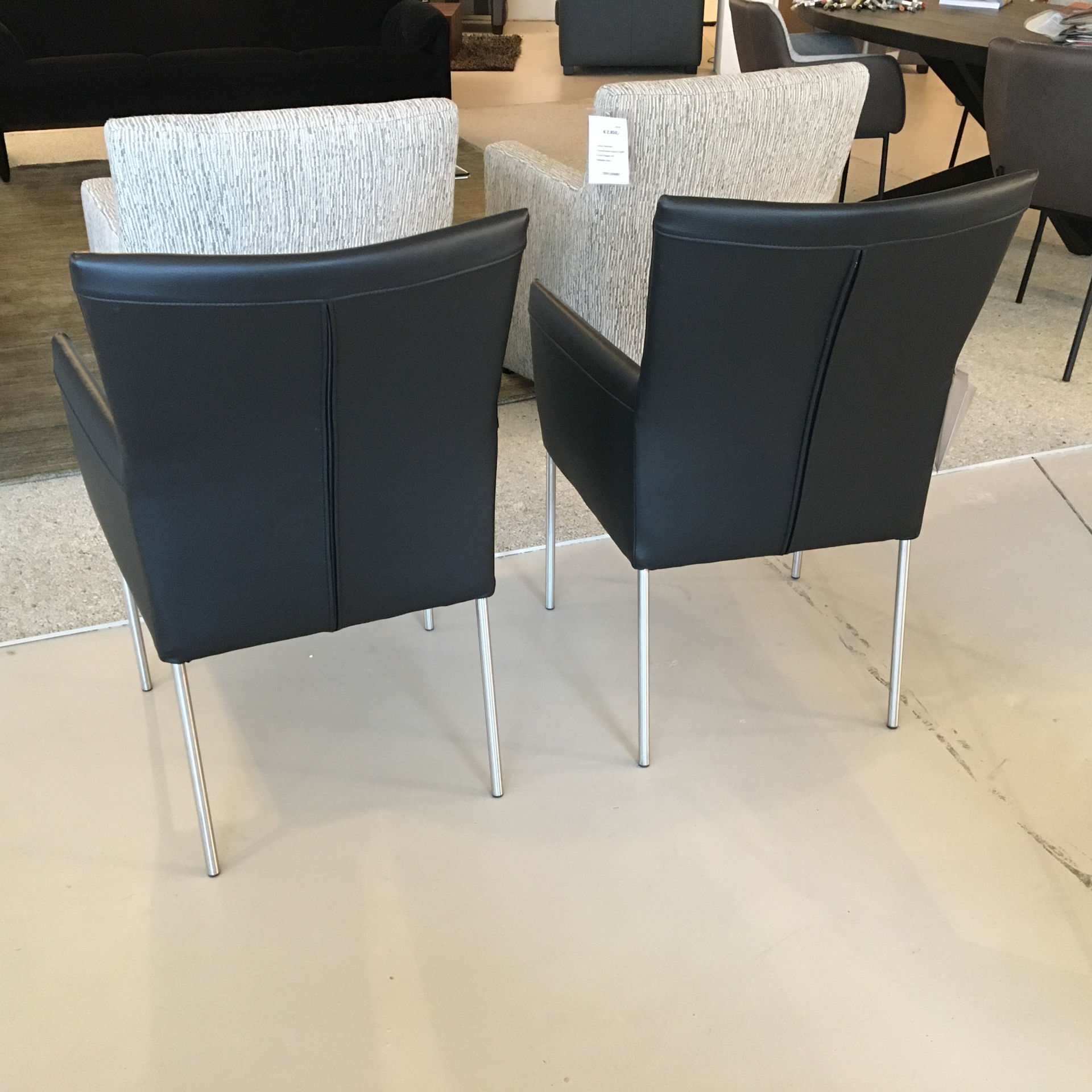 Unique Design eetkamerstoel (set van 2) - Achter aanzicht