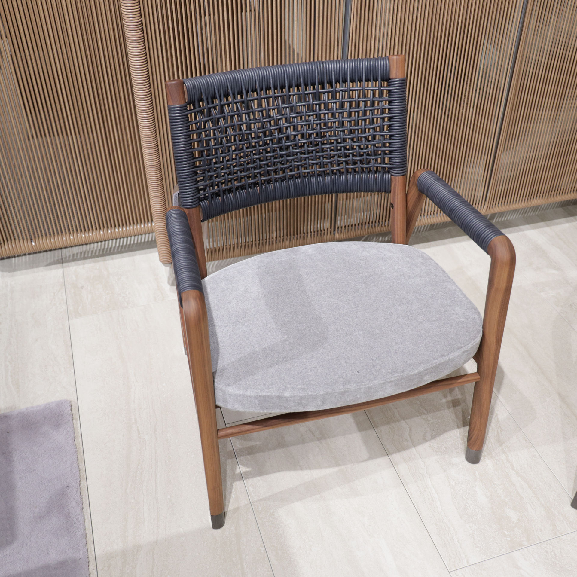 Flexform Ortegia armchair fauteuil - Zijaanzicht links