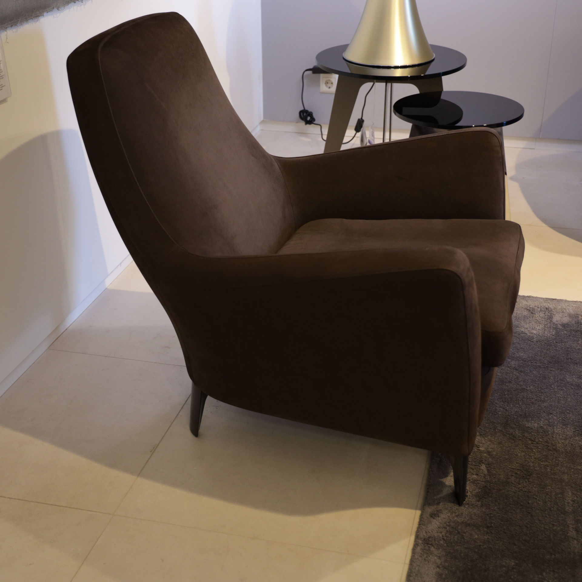 Italiaans Design fauteuil - Zijaanzicht rechts