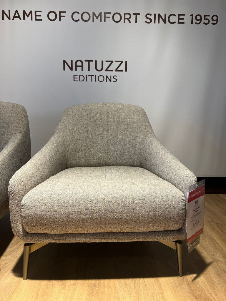 Natuzzi Felicita Linen fauteuil