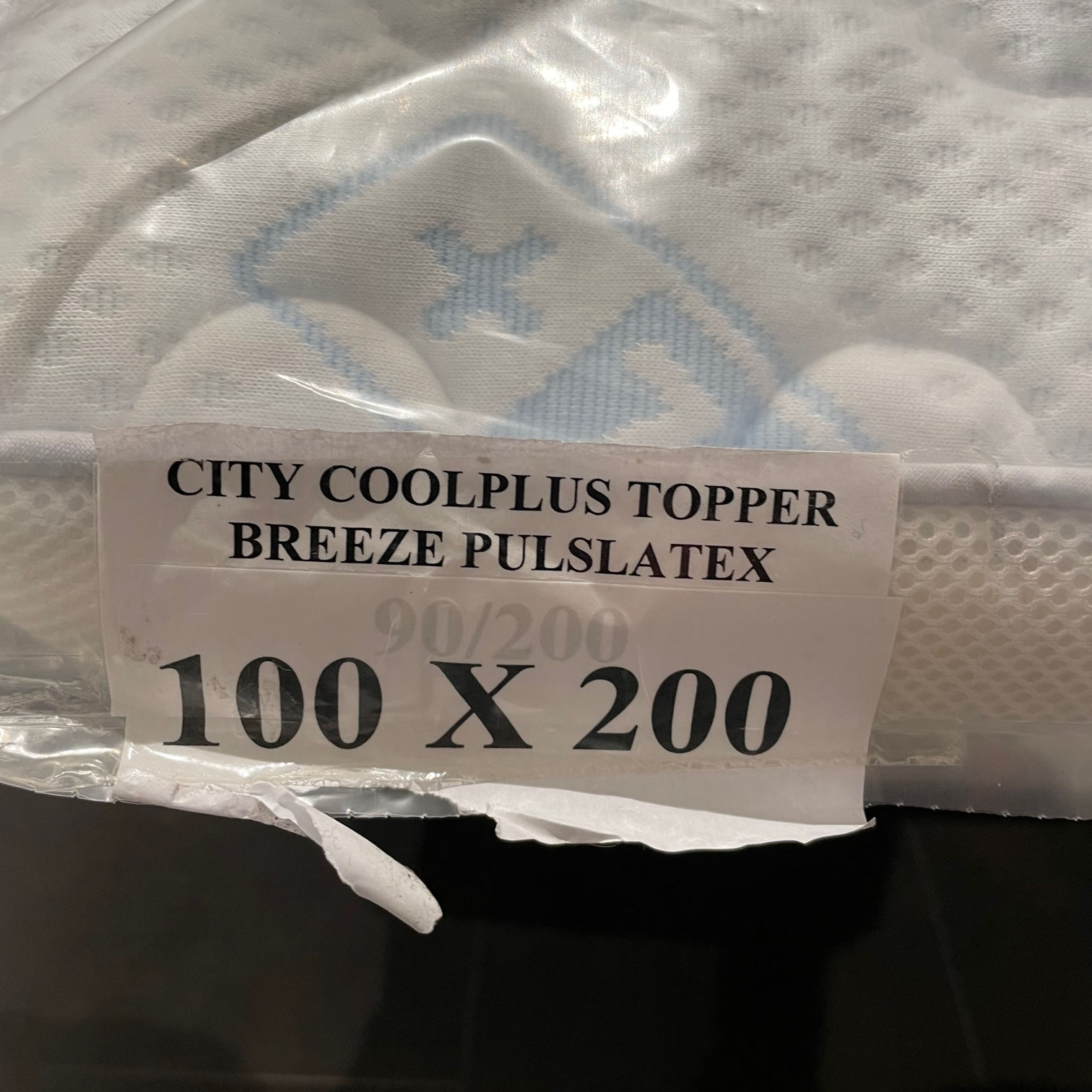 Dreamborn Pulse latex topper - 100x200